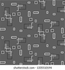 Halftone monochrome texture background. Abstract vintage black and white vector illustration Texture