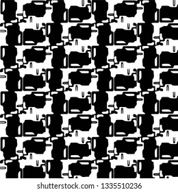Halftone monochrome texture background. Abstract vintage black and white vector illustration Texture