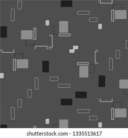 Halftone monochrome texture background. Abstract vintage black and white vector illustration Texture