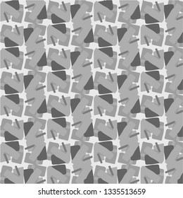 Halftone monochrome texture background. Abstract vintage black and white vector illustration Texture