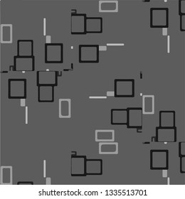 Halftone monochrome texture background. Abstract vintage black and white vector illustration Texture