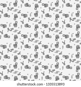 Halftone monochrome texture background. Abstract vintage black and white vector illustration Texture