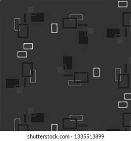 Halftone monochrome texture background. Abstract vintage black and white vector illustration Texture
