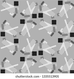 Halftone monochrome texture background. Abstract vintage black and white vector illustration Texture