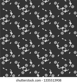 Halftone monochrome texture background. Abstract vintage black and white vector illustration Texture