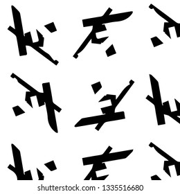 Halftone monochrome texture background. Abstract vintage black and white vector illustration Texture