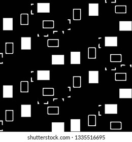 Halftone monochrome texture background. Abstract vintage black and white vector illustration Texture