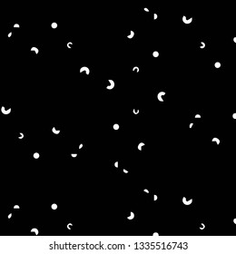 Halftone monochrome texture background. Abstract vintage black and white vector illustration Texture