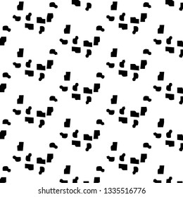 Halftone monochrome texture background. Abstract vintage black and white vector illustration Texture