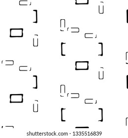 Halftone monochrome texture background. Abstract vintage black and white vector illustration Texture