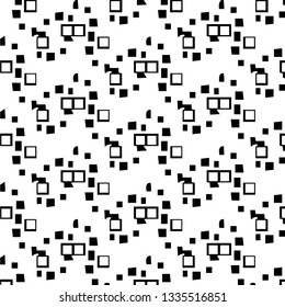 Halftone monochrome texture background. Abstract vintage black and white vector illustration Texture
