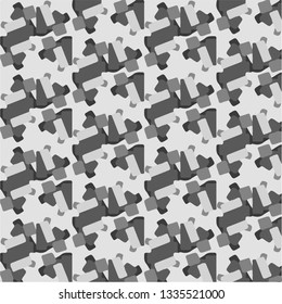 Halftone monochrome texture background. Abstract vintage black and white vector illustration Texture