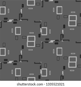 Halftone monochrome texture background. Abstract vintage black and white vector illustration Texture