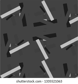Halftone monochrome texture background. Abstract vintage black and white vector illustration Texture