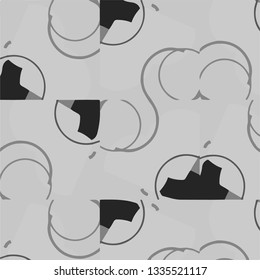 Halftone monochrome texture background. Abstract vintage black and white vector illustration Texture