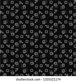 Halftone monochrome texture background. Abstract vintage black and white vector illustration Texture