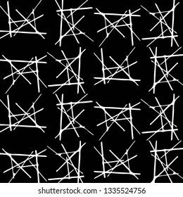 Halftone monochrome texture background. Abstract vintage black and white vector illustration Texture
