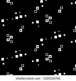Halftone monochrome texture background. Abstract vintage black and white vector illustration Texture