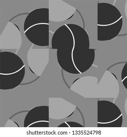 Halftone monochrome texture background. Abstract vintage black and white vector illustration Texture