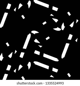 Halftone monochrome texture background. Abstract vintage black and white vector illustration Texture