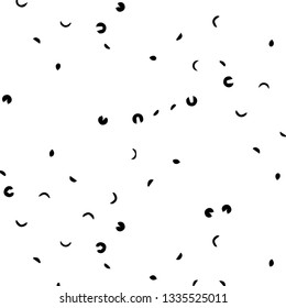 Halftone monochrome texture background. Abstract vintage black and white vector illustration Texture