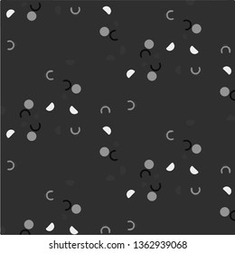 Halftone monochrome texture background. Abstract vintage black and white vector illustration Texture