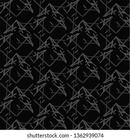 Halftone monochrome texture background. Abstract vintage black and white vector illustration Texture