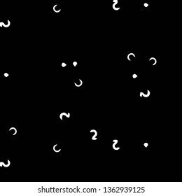 Halftone monochrome texture background. Abstract vintage black and white vector illustration Texture