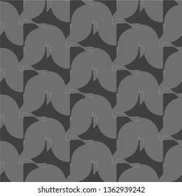 Halftone monochrome texture background. Abstract vintage black and white vector illustration Texture