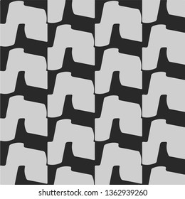 Halftone monochrome texture background. Abstract vintage black and white vector illustration Texture