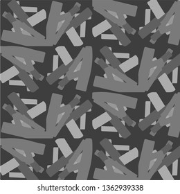 Halftone monochrome texture background. Abstract vintage black and white vector illustration Texture