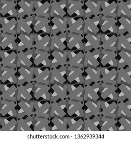 Halftone monochrome texture background. Abstract vintage black and white vector illustration Texture