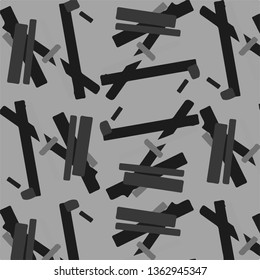 Halftone monochrome texture background. Abstract vintage black and white vector illustration Texture