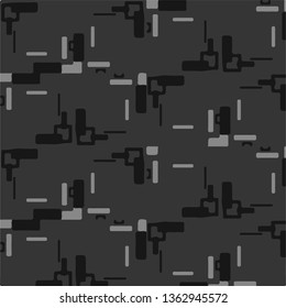 Halftone monochrome texture background. Abstract vintage black and white vector illustration Texture