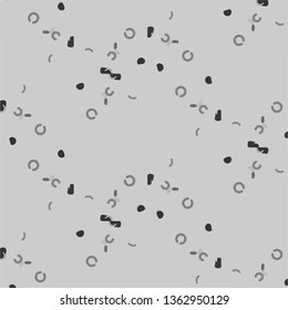Halftone monochrome texture background. Abstract vintage black and white vector illustration Texture