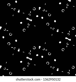 Halftone monochrome texture background. Abstract vintage black and white vector illustration Texture
