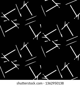 Halftone monochrome texture background. Abstract vintage black and white vector illustration Texture