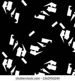 Halftone monochrome texture background. Abstract vintage black and white vector illustration Texture