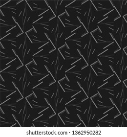 Halftone monochrome texture background. Abstract vintage black and white vector illustration Texture