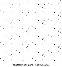 Halftone monochrome texture background. Abstract vintage black and white vector illustration Texture