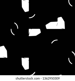 Halftone monochrome texture background. Abstract vintage black and white vector illustration Texture