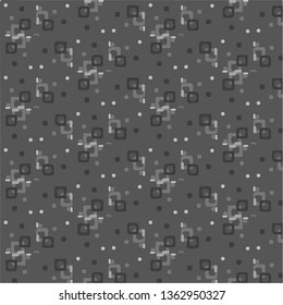 Halftone monochrome texture background. Abstract vintage black and white vector illustration Texture