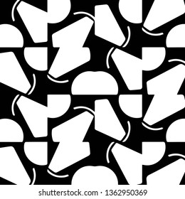 Halftone monochrome texture background. Abstract vintage black and white vector illustration Texture