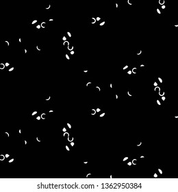 Halftone monochrome texture background. Abstract vintage black and white vector illustration Texture