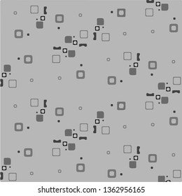 Halftone monochrome texture background. Abstract vintage black and white vector illustration Texture