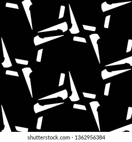 Halftone monochrome texture background. Abstract vintage black and white vector illustration Texture