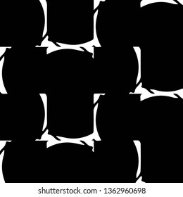 Halftone monochrome texture background. Abstract vintage black and white vector illustration Texture