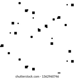 Halftone monochrome texture background. Abstract vintage black and white vector illustration Texture