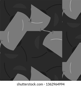 Halftone monochrome texture background. Abstract vintage black and white vector illustration Texture
