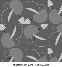 Halftone monochrome texture background. Abstract vintage black and white vector illustration Texture